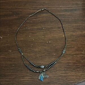 Real Silver Horse Necklace